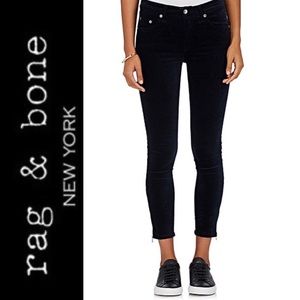 Rag and Bone 10” Capri Skinny w/ankle zip 26